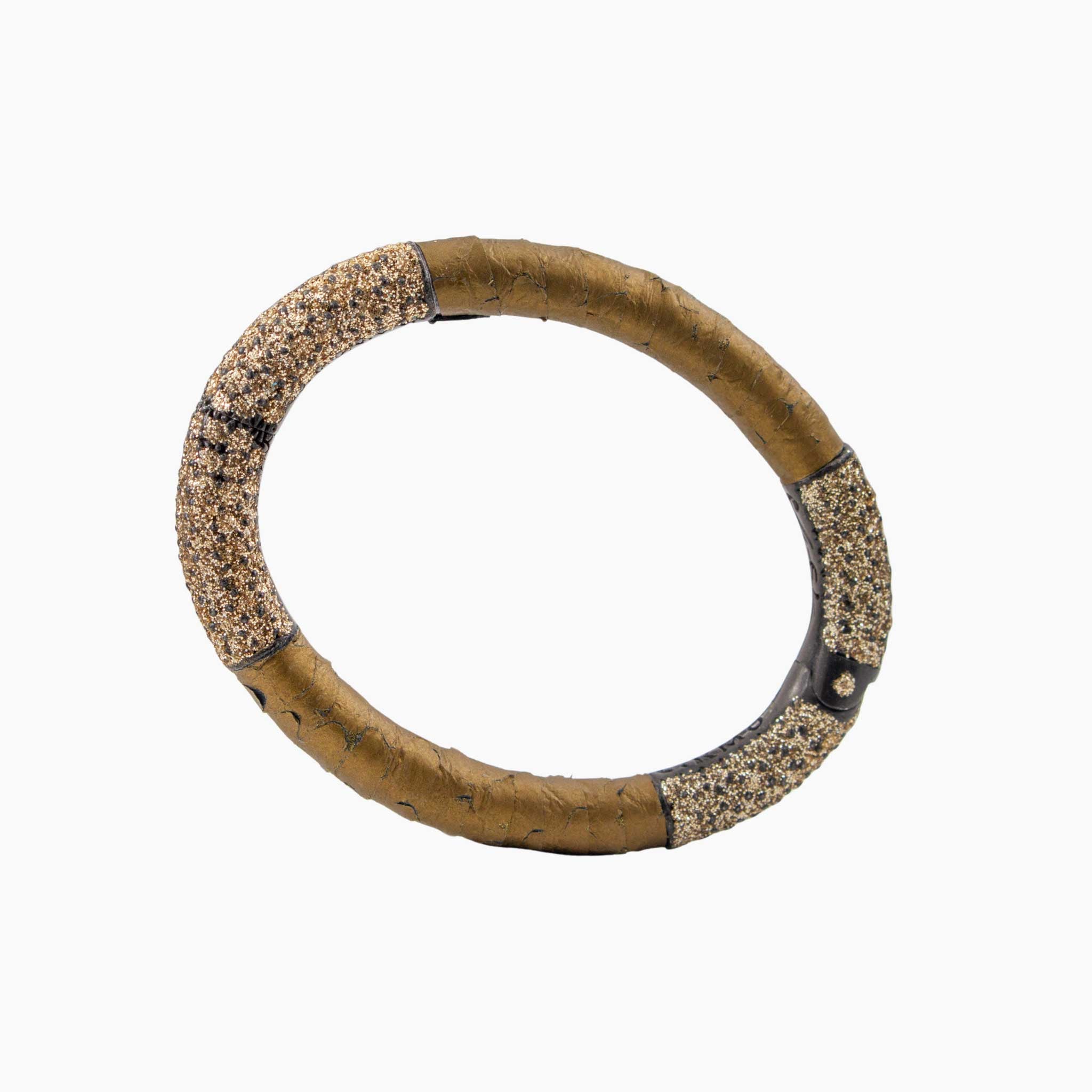 Khaki Green Bracelet  on a white background