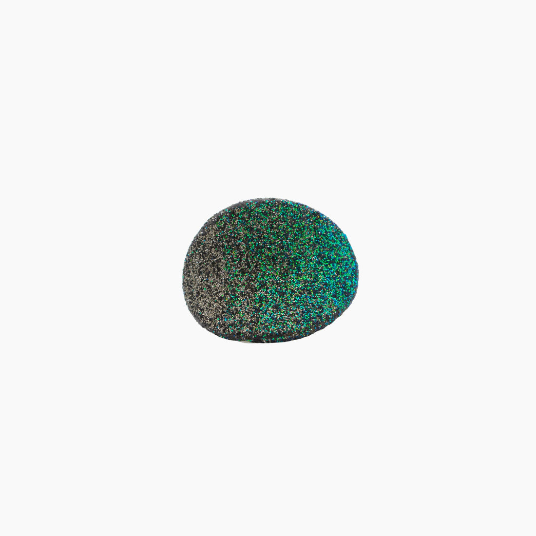 Round, multicolored ring on a white background