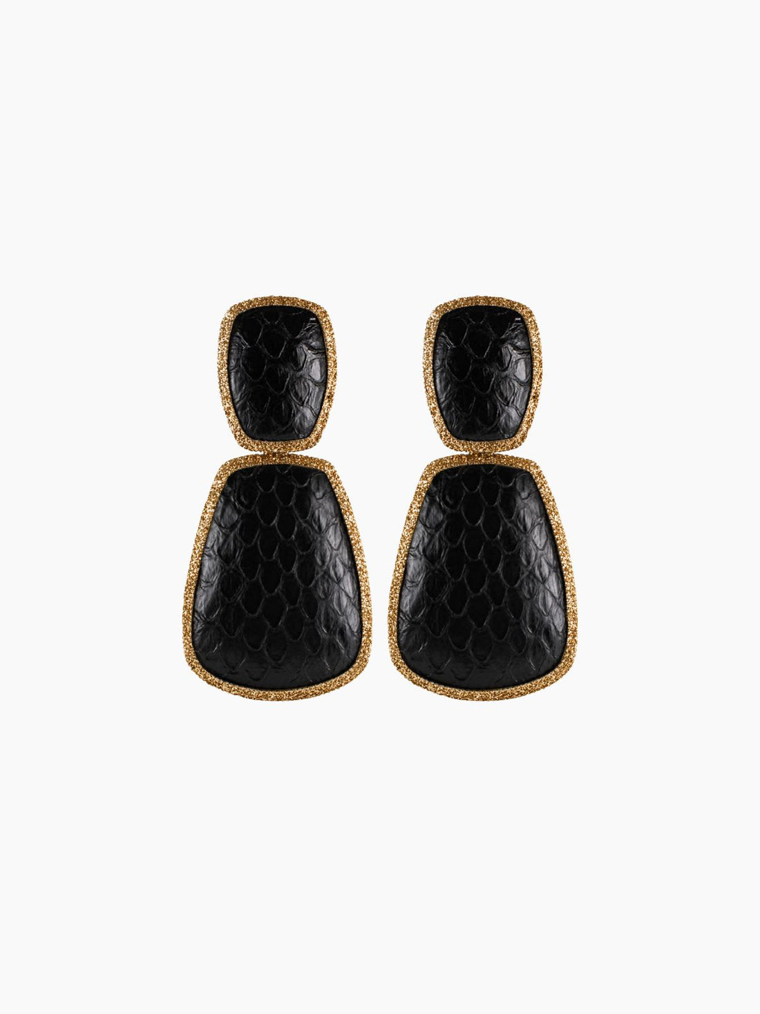 Elysia Exotic Snakeskin Earring